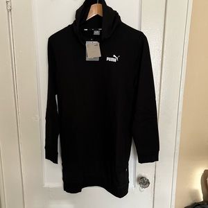 New- black Hooded Puma dress
